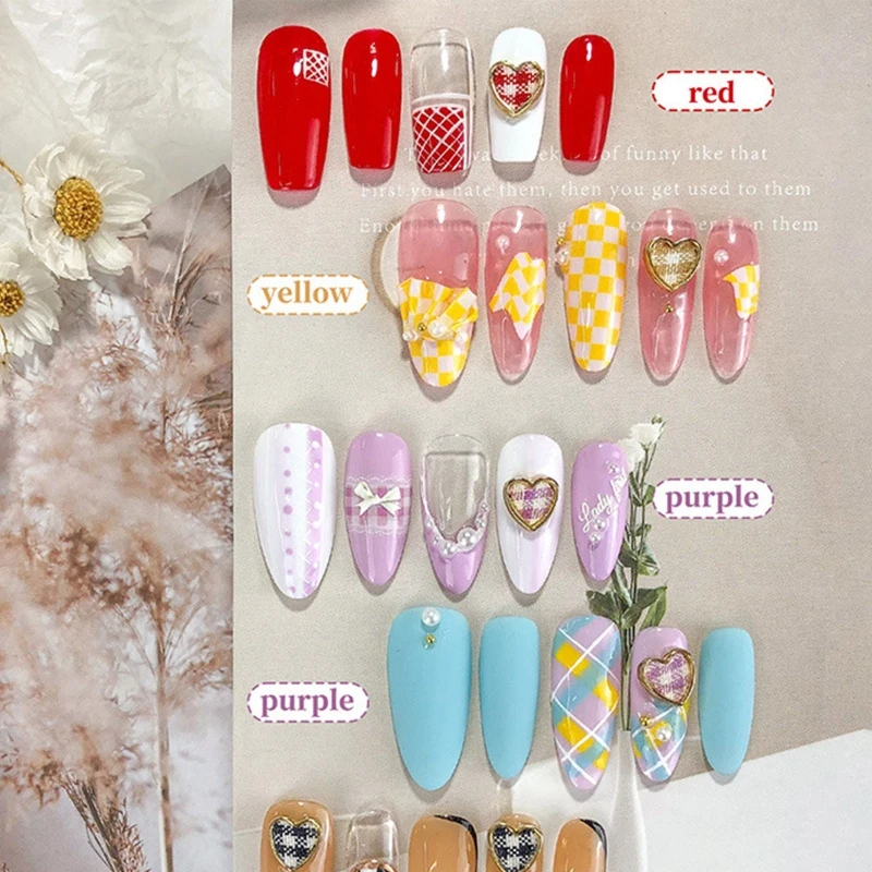 Heart Nail Charms For Nail Art 3d Buffalo Plaid Nail Art Love Heart Studs Christmas Plaid Nail Studs Checkered Charms
Heart Nail Charms For Nail Art 3d Buffalo Plaid Nail Art Love Heart Studs Christmas Plaid Nail Studs Checkered Charms