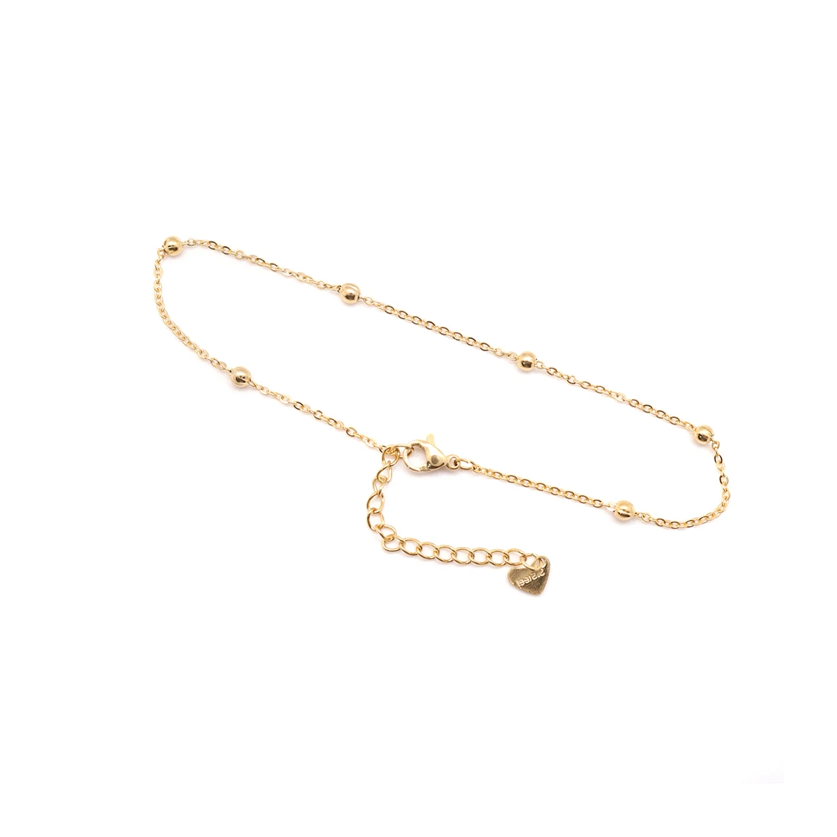 304 Stainless Steel Anklet Gold Color Round Chain Anklet Bracelet on the leg Jewelry Gift For Women Foot Jewelry Cool, 1 Piece
304 Stainless Steel Anklet Gold Color Round Chain Anklet Bracelet on the leg Jewelry Gift For Women Foot Jewelry Cool, 1 Piece