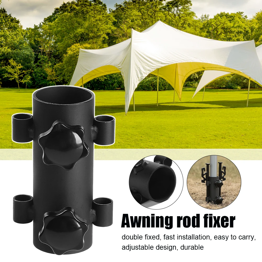 Awning Rod Holder 34mm Outdoor Camping Canopy Rod Iron Holder Fixed Tube Reinforced Windproof Tent Awning Pole Accessories
Awning Rod Holder 34mm Outdoor Camping Canopy Rod Iron Holder Fixed Tube Reinforced Windproof Tent Awning Pole Accessories