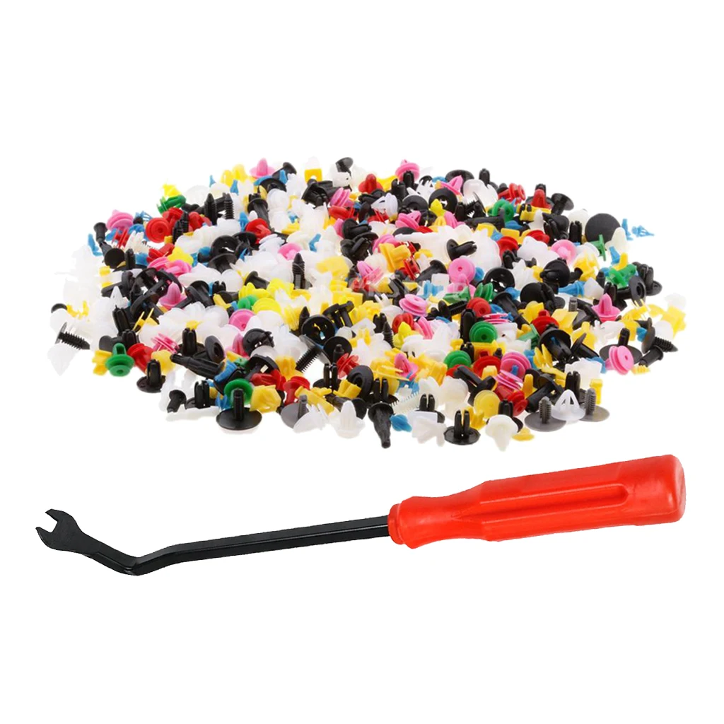500pcs Auto Fastener Clip Mixed Car Body Push Retainer Pin Rivet Bumper Door Trim Panel Retainer Fastener Kit
500pcs Auto Fastener Clip Mixed Car Body Push Retainer Pin Rivet Bumper Door Trim Panel Retainer Fastener Kit