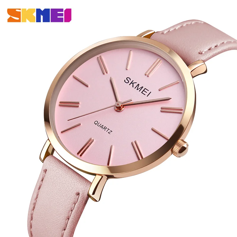 SKMEI Ladies Quartz Wristwatches Top Brand Luxury Leather Bracelet Female Clock Simple Women Watches Relogio Feminino 1397
SKMEI Ladies Quartz Wristwatches Top Brand Luxury Leather Bracelet Female Clock Simple Women Watches Relogio Feminino 1397