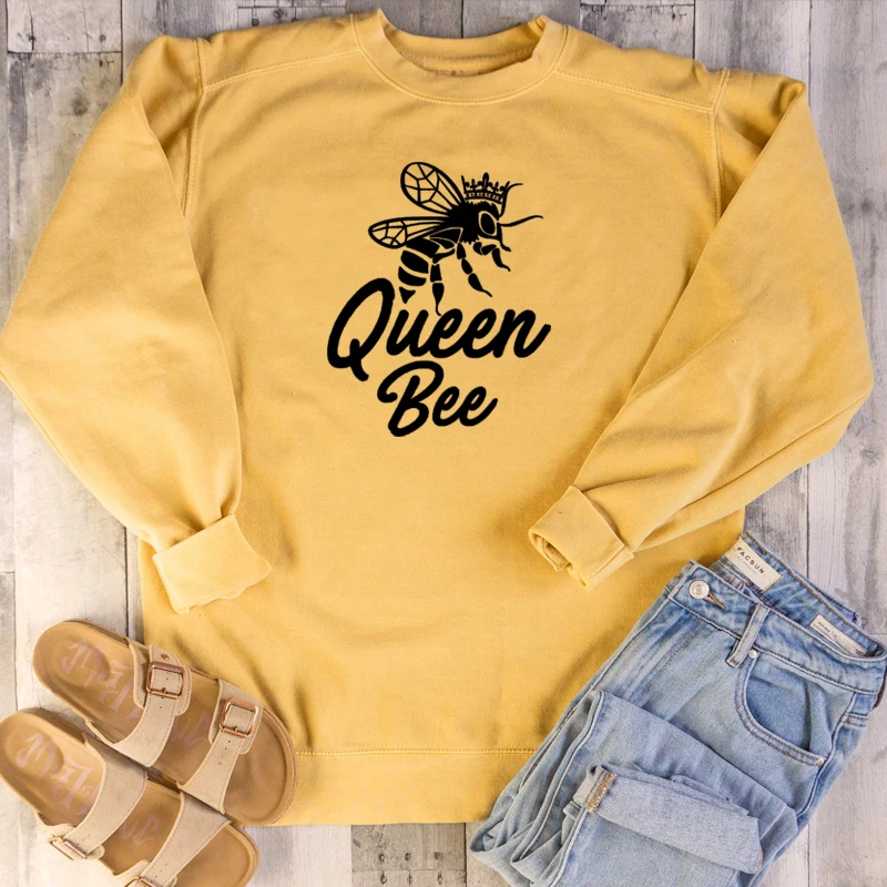 Queen bee graphic women fashion sweatshirt young street style spring autumn pure cotton pullovers hipster cool girl gift art top
Queen bee graphic women fashion sweatshirt young street style spring autumn pure cotton pullovers hipster cool girl gift art top