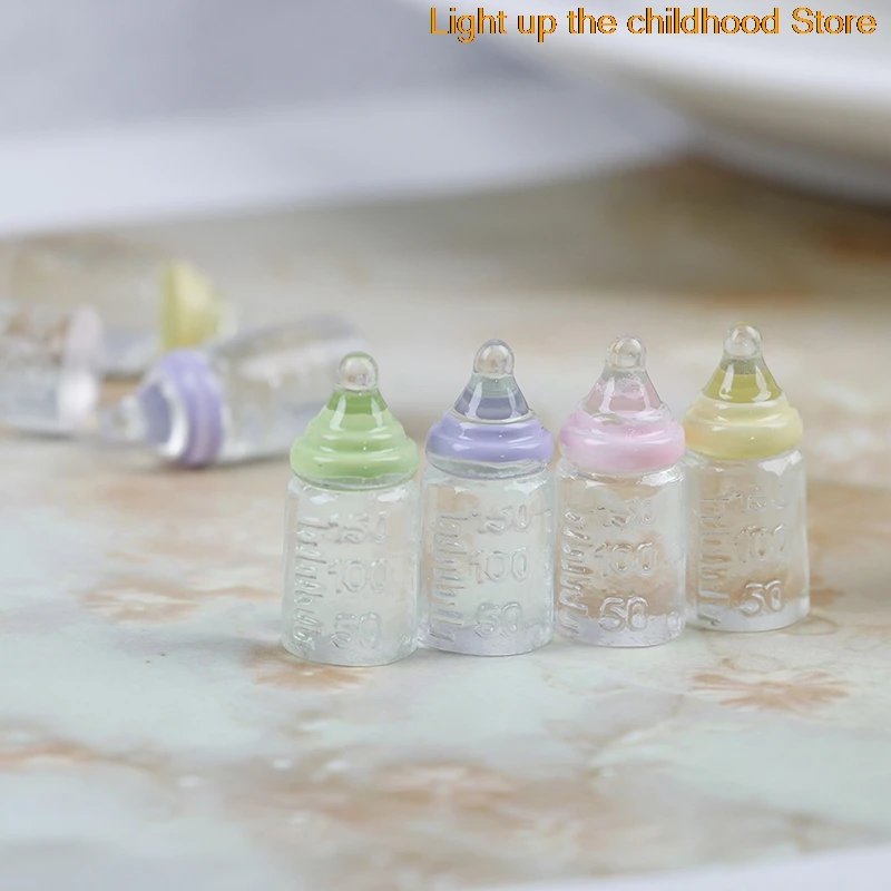 10PCS DIY Dollhouse Miniature Mini Milk Bottle 1:12 Scale Bottle Random Color Resin Crafts Children best Birthday Gift
10PCS DIY Dollhouse Miniature Mini Milk Bottle 1:12 Scale Bottle Random Color Resin Crafts Children best Birthday Gift