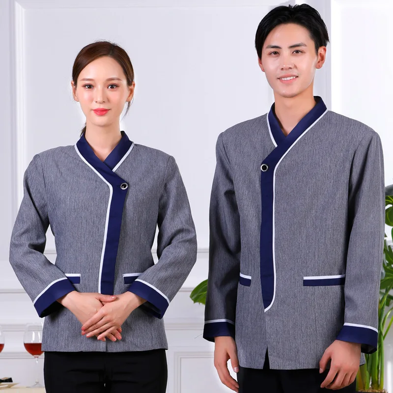 Customized Star Hotel Cleaning Service Uniform Long Sleeve Men Women Hotel Guest Room Property Cleaning Men
Customized Star Hotel Cleaning Service Uniform Long Sleeve Men Women Hotel Guest Room Property Cleaning Men
