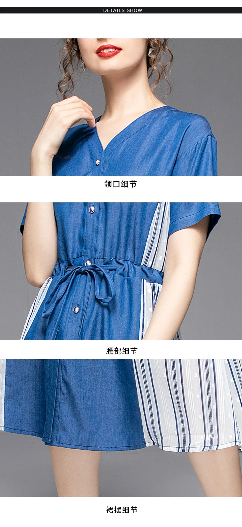 Denim Dress Women Contrast Ladies Dresses Patchwork Vestidos De Fiesta High Quality Korean Dress Robe Longue Femme Ukraine
Denim Dress Women Contrast Ladies Dresses Patchwork Vestidos De Fiesta High Quality Korean Dress Robe Longue Femme Ukraine