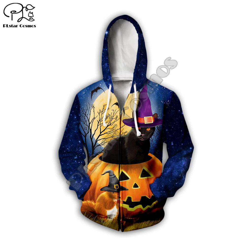 Halloween pumpkin cosplay Witch cat print Men 3d Hoodies Sweatshirts Day of dead harajuku pullover Autumn women unisex Tracksuit
Halloween pumpkin cosplay Witch cat print Men 3d Hoodies Sweatshirts Day of dead harajuku pullover Autumn women unisex Tracksuit