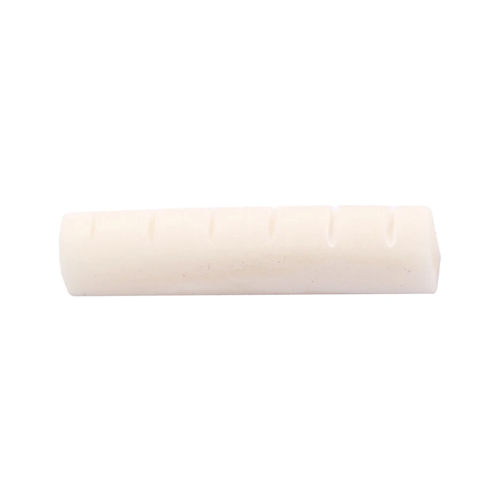 Blank Buffalo Bone Guitar Nut Musical Instrument Parts for Acoustic Guitar 1.69x0.35x0.24inch
Blank Buffalo Bone Guitar Nut Musical Instrument Parts for Acoustic Guitar 1.69x0.35x0.24inch
