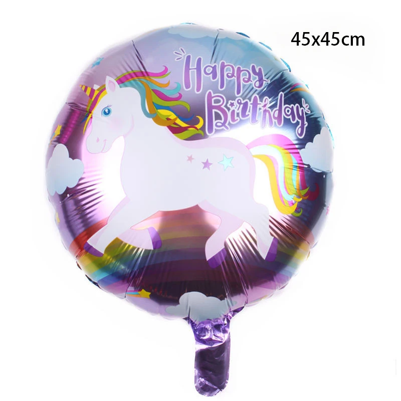 Cartoon balloon 18inch unicorn balloon rainbow marco float air ball children birthday party decoration balloon
Cartoon balloon 18inch unicorn balloon rainbow marco float air ball children birthday party decoration balloon