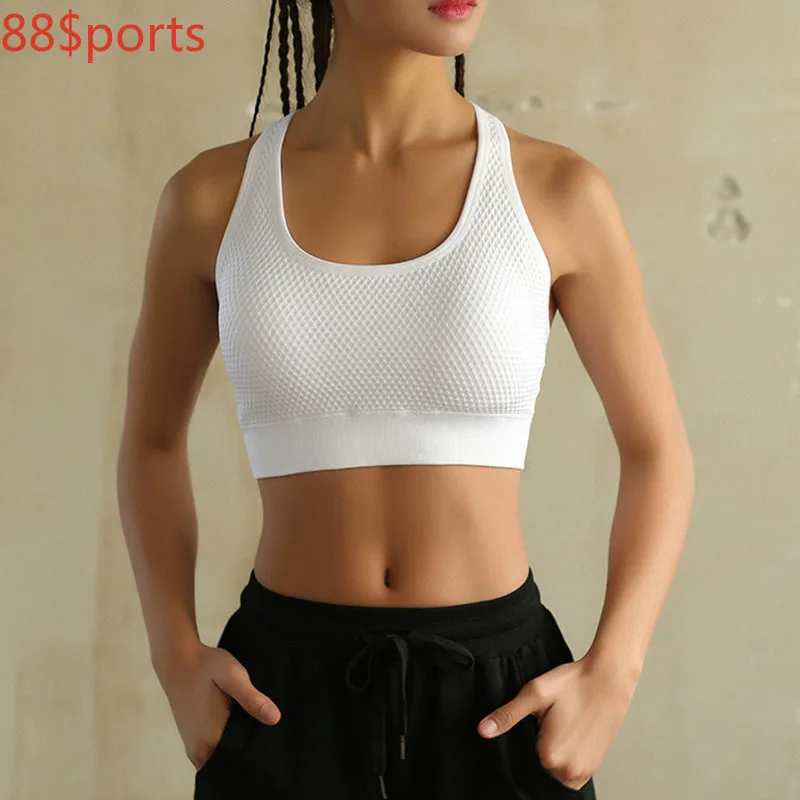 Push Up Sports Bra High Impact Running Padded Women Sexy Seamless Brassiere Sport Bra Top For Yoga Fitness Workout Active Wear
Push Up Sports Bra High Impact Running Padded Women Sexy Seamless Brassiere Sport Bra Top For Yoga Fitness Workout Active Wear
