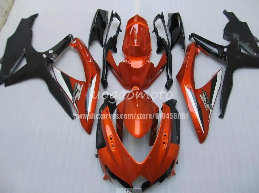 Injection white orange Fairing kits for SUZUKI GSXR 600 750 2008 2009 2010 K8 fairings kit GSXR750 R600 08 09 10 bodywork
Injection white orange Fairing kits for SUZUKI GSXR 600 750 2008 2009 2010 K8 fairings kit GSXR750 R600 08 09 10 bodywork