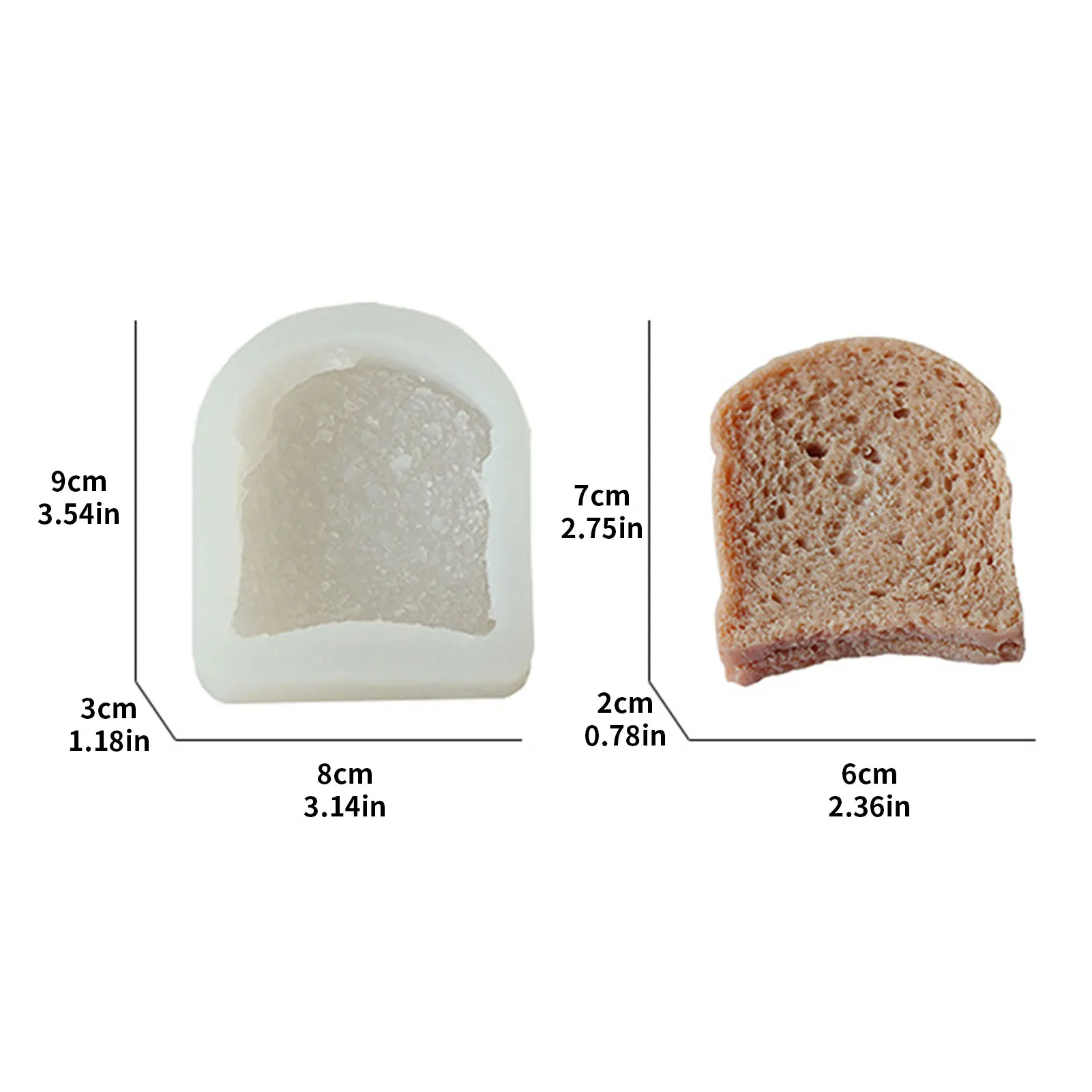 Toast Silicone Mold High Tem Resistant DIY Soap Scented Candle Mold 3D Silicone Mold Hand-made Aroma Wax Soap Candles Mold
Toast Silicone Mold High Tem Resistant DIY Soap Scented Candle Mold 3D Silicone Mold Hand-made Aroma Wax Soap Candles Mold