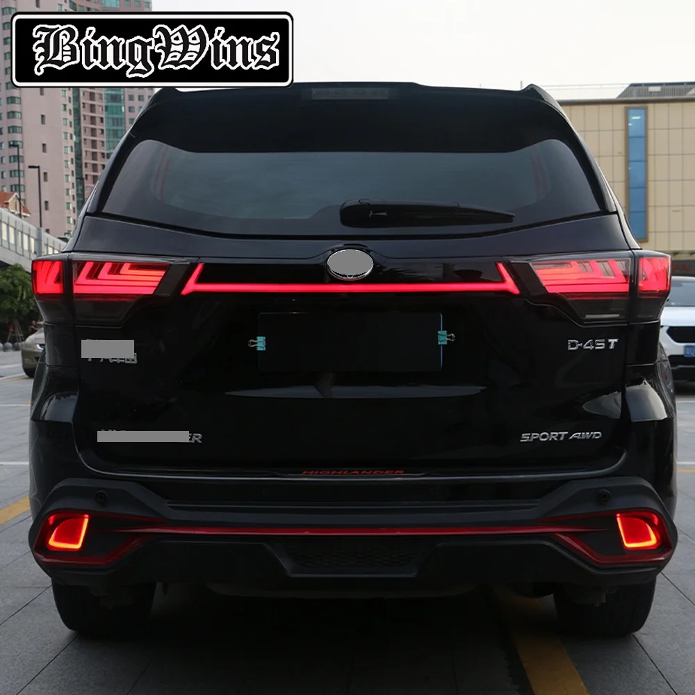 Car style For Toyota 15-19 new Highlander refitting LED driving lamp streamer steering new tail lamp assembly
Car style For Toyota 15-19 new Highlander refitting LED driving lamp streamer steering new tail lamp assembly