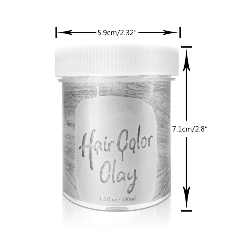 100g Temporary Hair Color Clay Disposable Instant Hair Dyeing Colored Mud Gel Cream DIY Modeling Hairstyle Styling Wax M76F
100g Temporary Hair Color Clay Disposable Instant Hair Dyeing Colored Mud Gel Cream DIY Modeling Hairstyle Styling Wax M76F