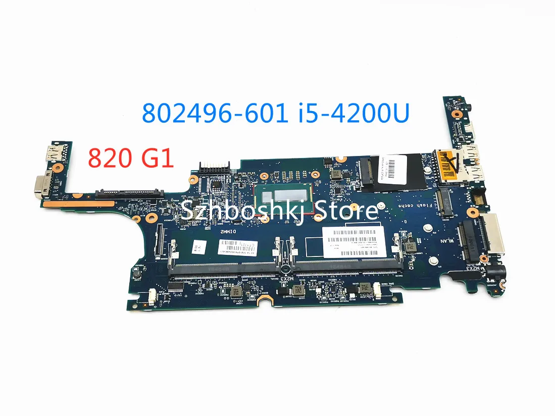 6050A2630701-MB-A01 For HP 720 820 G1 Laptop motherboard 802496-601 802496-001 With I5-4200 CPU DDR3 Mainboard 100% Fully Test
6050A2630701-MB-A01 For HP 720 820 G1 Laptop motherboard 802496-601 802496-001 With I5-4200 CPU DDR3 Mainboard 100% Fully Test