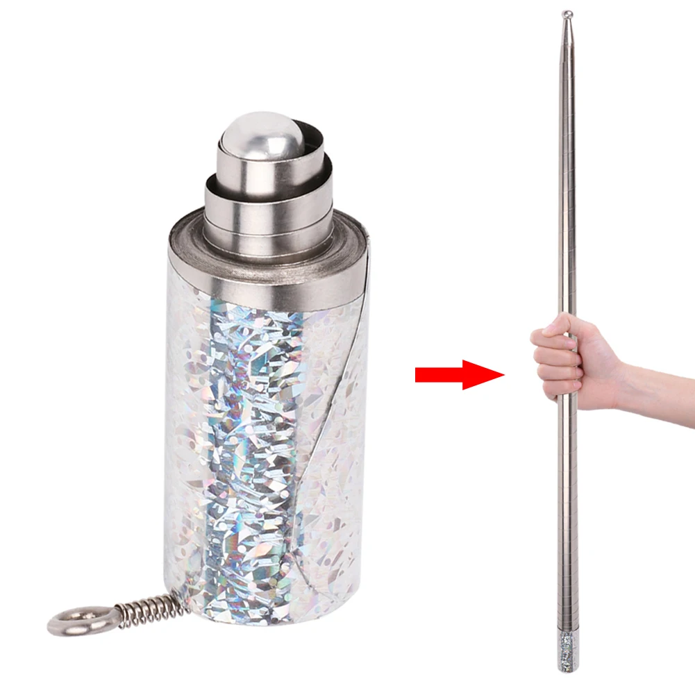 Portable Pocket Magic Staff Steel Magician Wand 1.1m-1.5m Tricks Metal Martial Arts Staff Retractable Magic Tricks Accessories
Portable Pocket Magic Staff Steel Magician Wand 1.1m-1.5m Tricks Metal Martial Arts Staff Retractable Magic Tricks Accessories