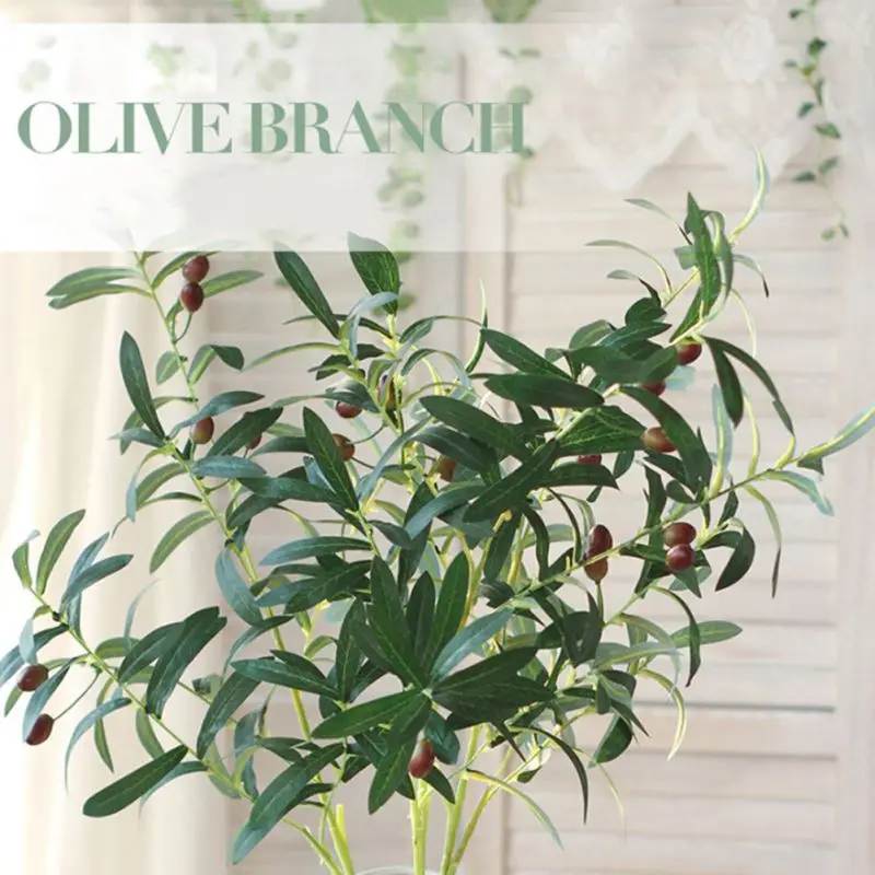 Artificial Olive Branch Artificial Green Plant Leaves Simulation For Home Party Wedding Decor Flower Arrangement Supplies
Artificial Olive Branch Artificial Green Plant Leaves Simulation For Home Party Wedding Decor Flower Arrangement Supplies