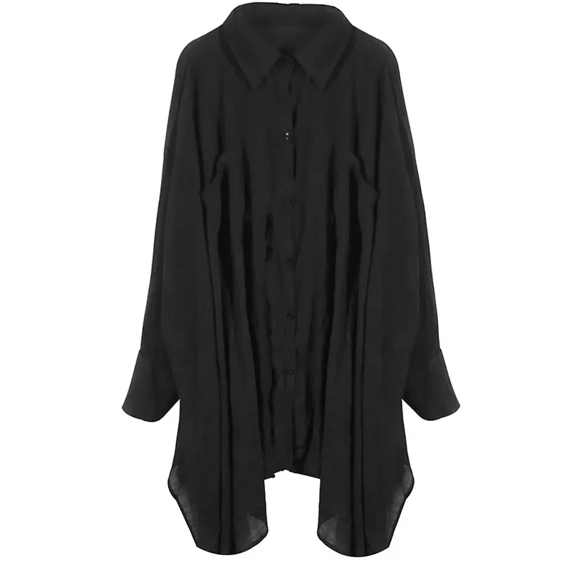 XITAO Slabs Draped Blouse Casual Feminine Fashion New Turn Down Collar Style Long Sleeve Pullover Button Solid Color WMD0218
XITAO Slabs Draped Blouse Casual Feminine Fashion New Turn Down Collar Style Long Sleeve Pullover Button Solid Color WMD0218