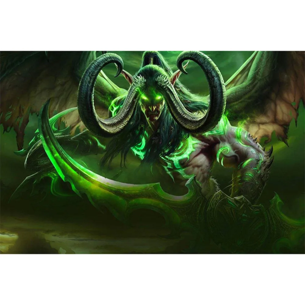 Набор для вышивки крестиком World Of Warcraft 11CT, набор для рукоделия, хлопковая нить, холст с принтом, мультяшный домашний декор для гостиной
Набор для вышивки крестиком World Of Warcraft 11CT, набор для рукоделия, хлопковая нить, холст с принтом, мультяшный домашний декор для гостиной