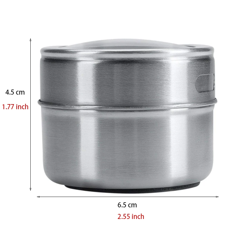 Vieruodis Magnetic Spice Jar Set With Stickers Stainless Steel Spice Tins Spice Storage Container Pepper Seasoning Sprays Tools
Vieruodis Magnetic Spice Jar Set With Stickers Stainless Steel Spice Tins Spice Storage Container Pepper Seasoning Sprays Tools