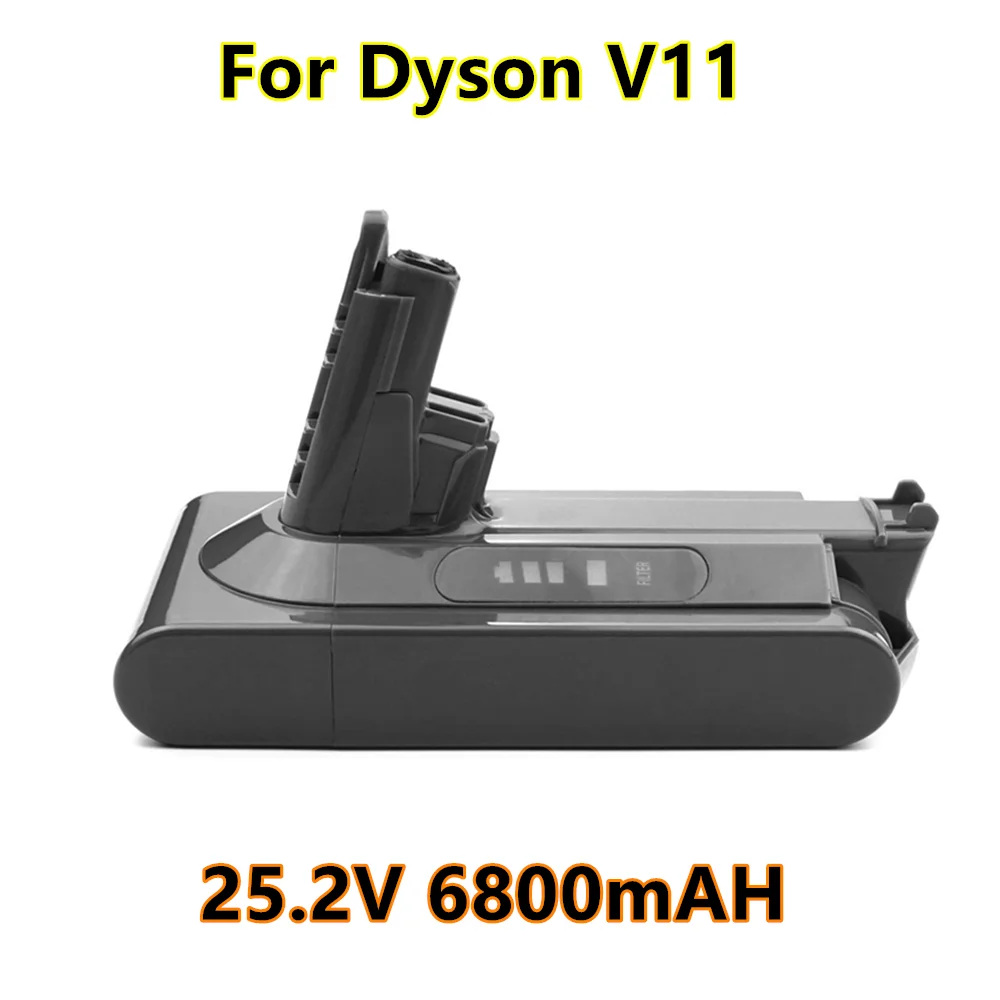 Литий-ионный аккумулятор для пылесоса Dyson V11 Absolute V11 Animal 18650, 25,2 в, 6800 мАч
Литий-ионный аккумулятор для пылесоса Dyson V11 Absolute V11 Animal 18650, 25,2 в, 6800 мАч