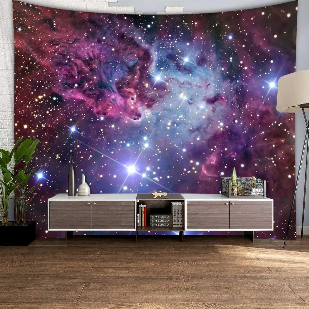 

Tapestry Galaxy Universe Space Blue Starry Sky Tapestry Tapestry Wall Hanging Psychedelic Tapestry Mysterious Nebula Stars Wall