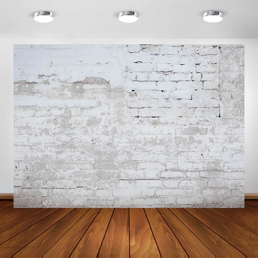White Brick Wall Photography Backdrop Retro Rustic Brick Wall Photo Booth Background for Photographer Photo Studio Photoshoot
White Brick Wall Photography Backdrop Retro Rustic Brick Wall Photo Booth Background for Photographer Photo Studio Photoshoot