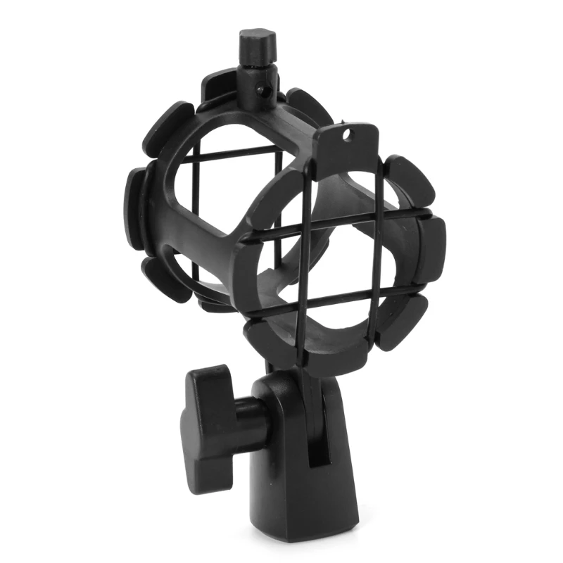 NB04 Bearable Handheld Condenser Microphone Shock Mount Clip Mic Holder Stand
NB04 Bearable Handheld Condenser Microphone Shock Mount Clip Mic Holder Stand