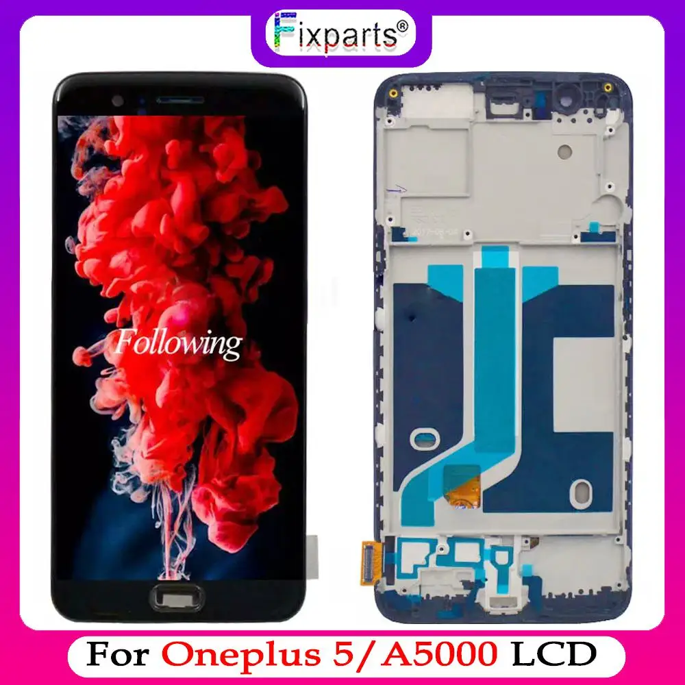 100% Tessted Oneplus 5 LCD Display Screen Touch Panel Complete Assembly 5.5"For Oneplus 5 A5000 five LCD digitizer Screen Parts
100% Tessted Oneplus 5 LCD Display Screen Touch Panel Complete Assembly 5.5"For Oneplus 5 A5000 five LCD digitizer Screen Parts