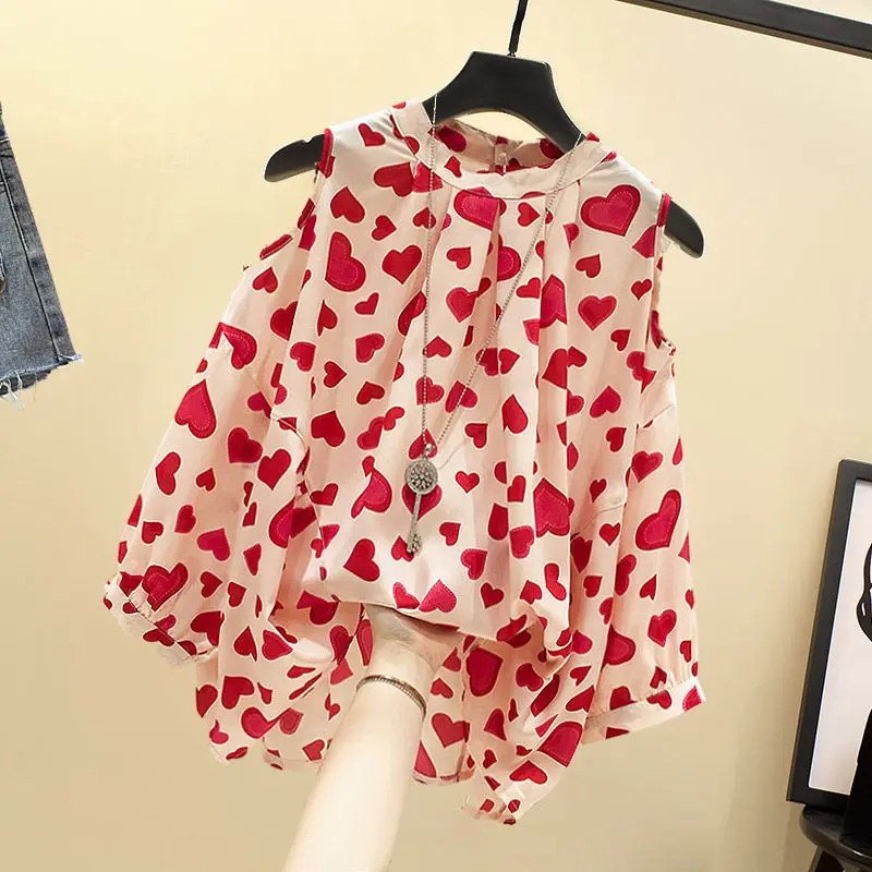 Chiffon Shirt Women's Short-sleeved 2021 Summer New Korean Style Loose Belly Cover Off Shoulder Chiffon Top Womens Blouse
Chiffon Shirt Women's Short-sleeved 2021 Summer New Korean Style Loose Belly Cover Off Shoulder Chiffon Top Womens Blouse