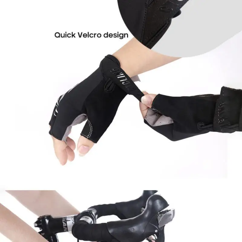 Breathable Half Finger Riding Gloves Thick Sponge Shockproof Bicycle Sport Gloves MTB Mountain Bike Motorcycle Cycling Equipment
Breathable Half Finger Riding Gloves Thick Sponge Shockproof Bicycle Sport Gloves MTB Mountain Bike Motorcycle Cycling Equipment