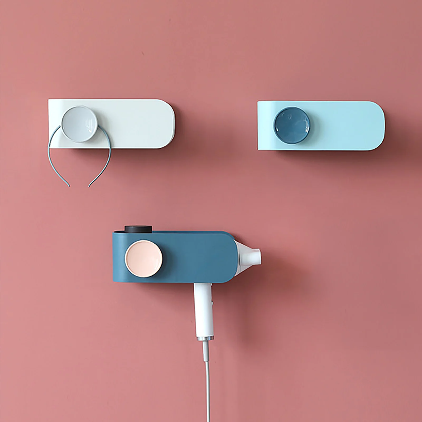 Punch-free Wall-mounted Multi-function Plastic Hair Dryer Rack Multi-layer Winding Toilet Bathroom Storage Rack No Drilling
Punch-free Wall-mounted Multi-function Plastic Hair Dryer Rack Multi-layer Winding Toilet Bathroom Storage Rack No Drilling