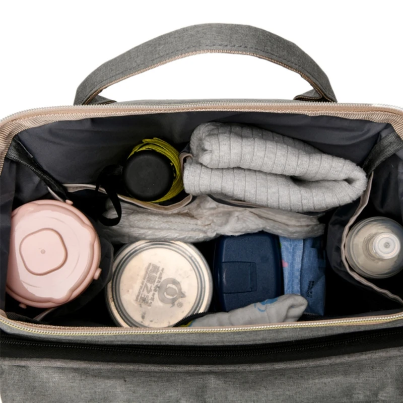 Diaper Bag Backpack with Changing Station, Foldable Baby Travel Bassinet Bed, Portable Crib, Large Capacity
Diaper Bag Backpack with Changing Station, Foldable Baby Travel Bassinet Bed, Portable Crib, Large Capacity
