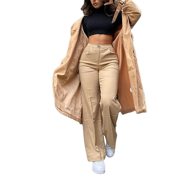 Kayotuas Women Pants 2021 Solid Color Trousers Fall and Winter Adults Casual Style High Waist Khaki Hot Sale Ladies Streetwear
Kayotuas Women Pants 2021 Solid Color Trousers Fall and Winter Adults Casual Style High Waist Khaki Hot Sale Ladies Streetwear