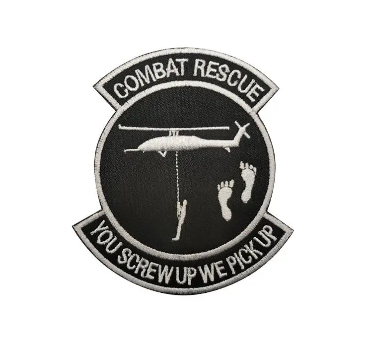 Embroidered Combat Rescue Patches Hook & Loop Military Army Badge Morale Tactical For Bag BackpacK Vest
Embroidered Combat Rescue Patches Hook & Loop Military Army Badge Morale Tactical For Bag BackpacK Vest