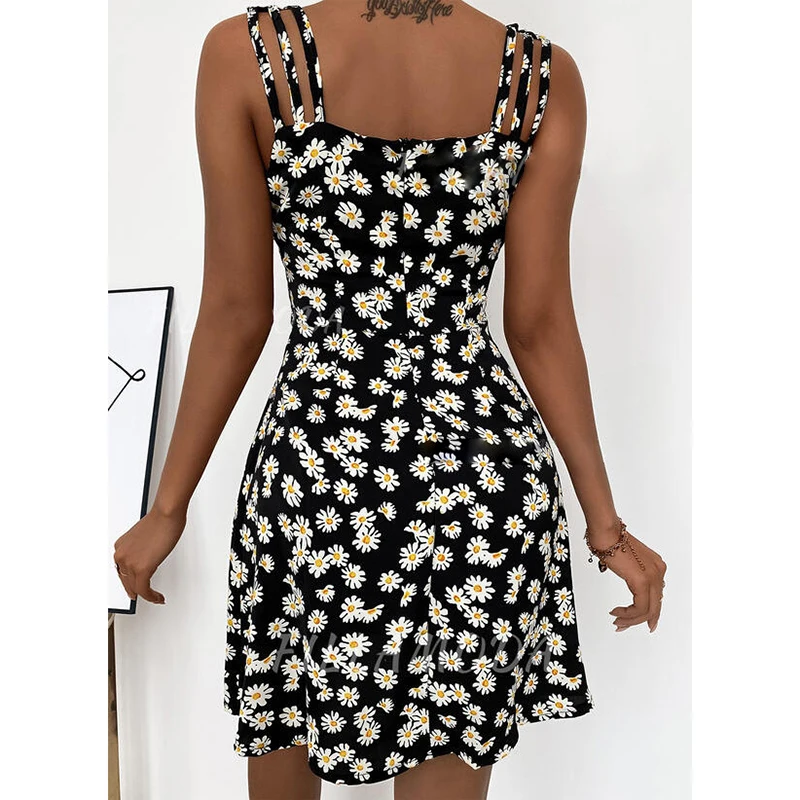 Print Floral Sleeveless Sheath Above Knee Casual Dresses for Women Girl Mini Sling Dress ENDQ
Print Floral Sleeveless Sheath Above Knee Casual Dresses for Women Girl Mini Sling Dress ENDQ