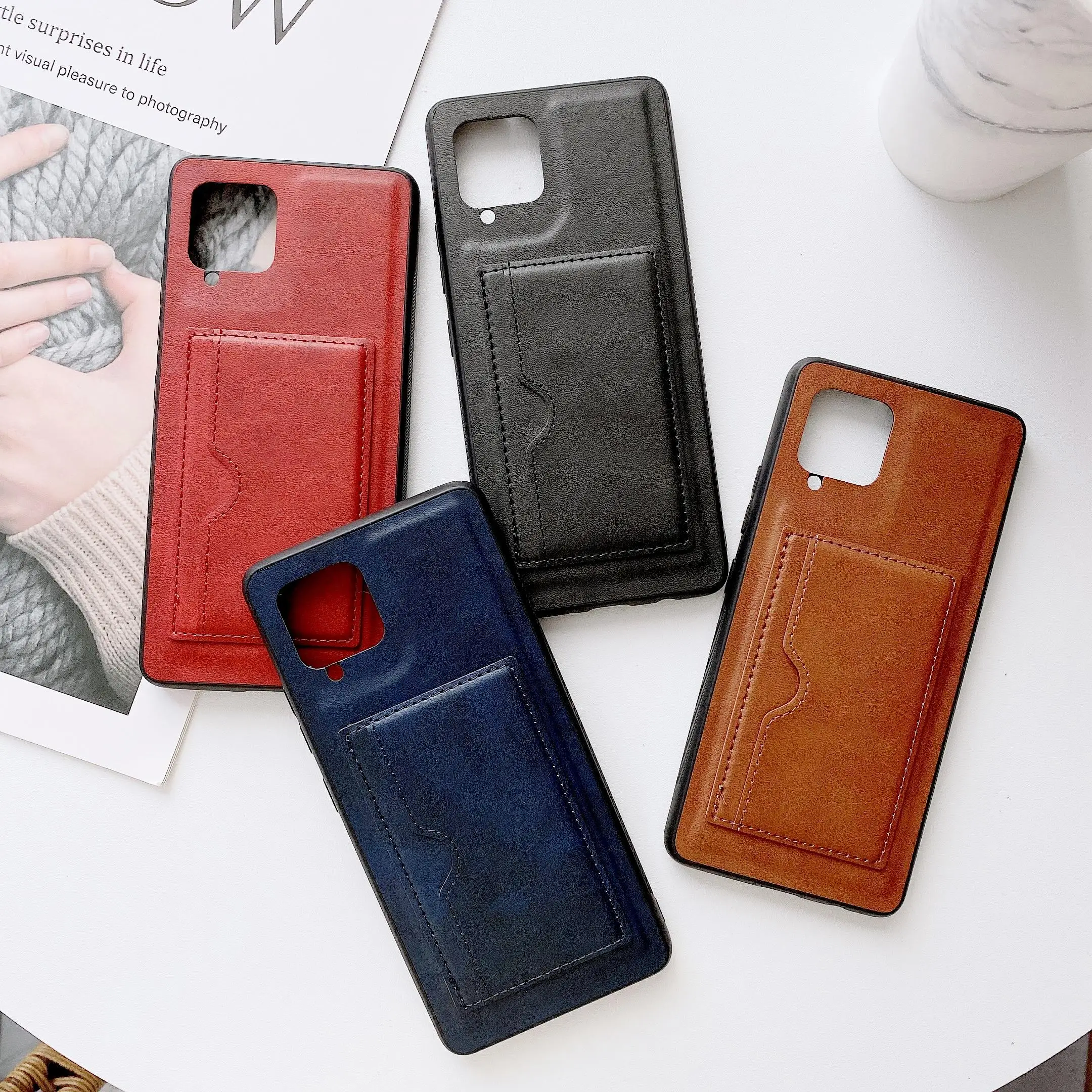 PU Leather Back Card Case Phone Case Wallet Card Slot For IPhone 13 12 11 Pro Max For IPhone 12 Mini X XS Max XR 8 7 6 6s Plus
PU Leather Back Card Case Phone Case Wallet Card Slot For IPhone 13 12 11 Pro Max For IPhone 12 Mini X XS Max XR 8 7 6 6s Plus