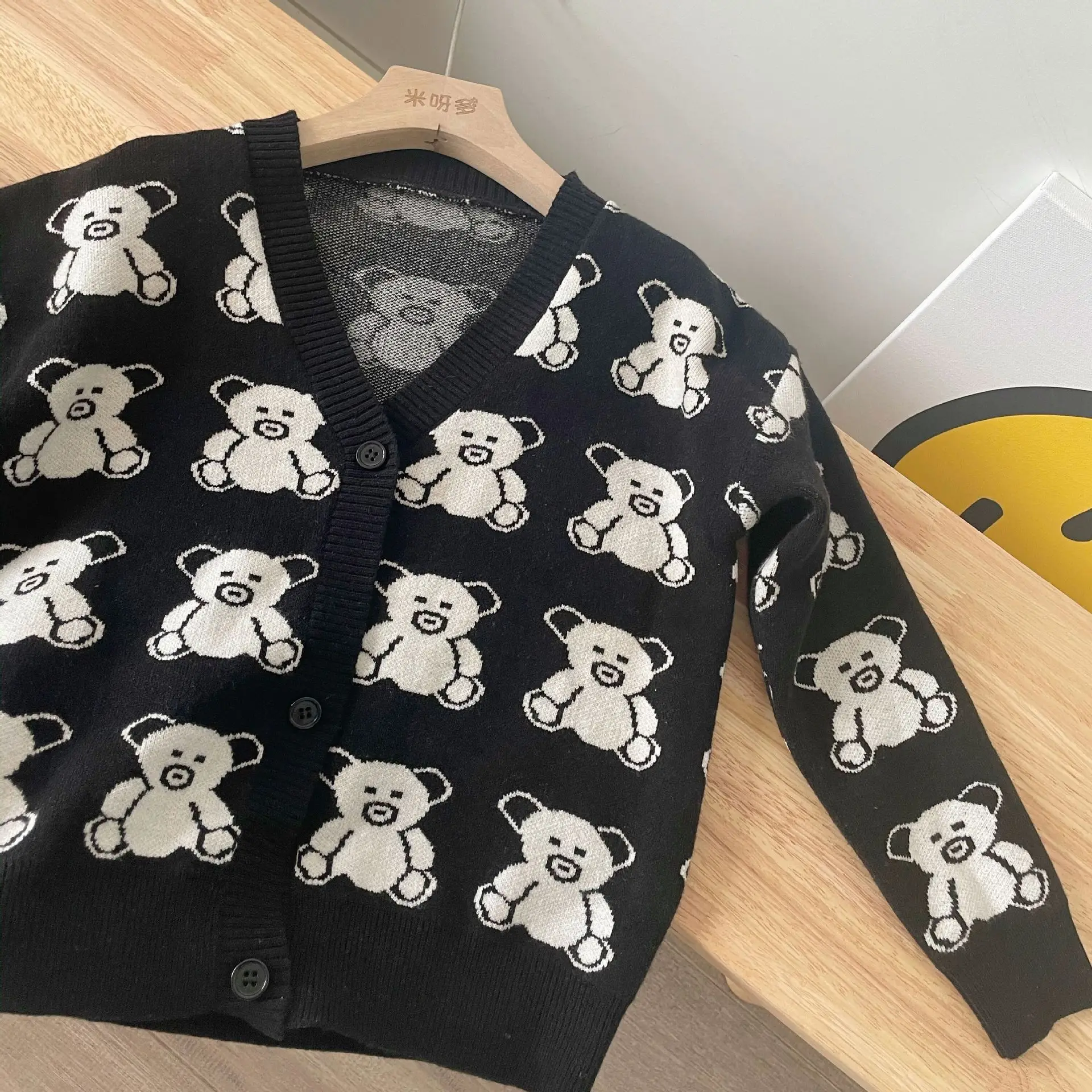 Autumn Unisex Kids Cardigan Winter Baby Boys Girls Casual Knitted Bear Coat Spring Children Knitting Tops Korea Toddler Clothes
Autumn Unisex Kids Cardigan Winter Baby Boys Girls Casual Knitted Bear Coat Spring Children Knitting Tops Korea Toddler Clothes