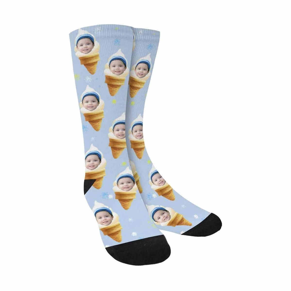 Custom Face Ice Cream Sublimated Crew Socks
Custom Face Ice Cream Sublimated Crew Socks