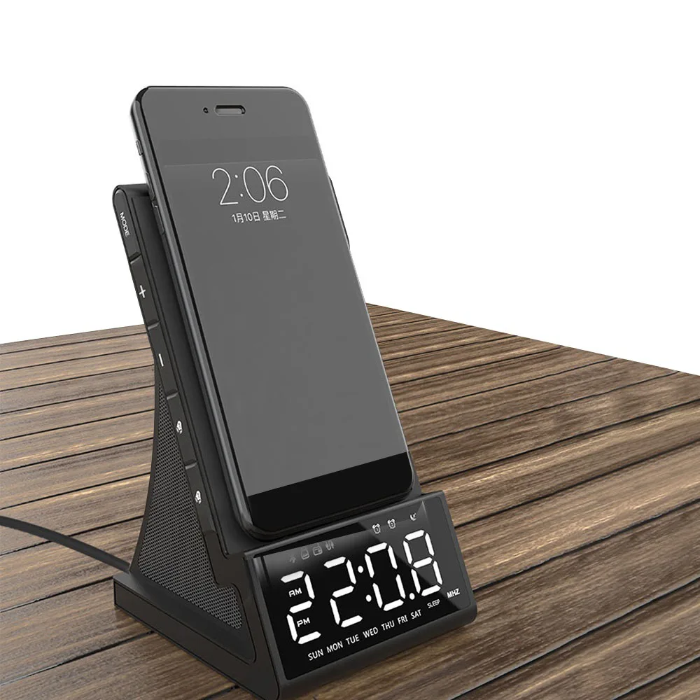 TRAVOR быстро Зарядное устройство Беспроводной USB телефон Зарядное устройство Bluetooth Динамик будильник 3 в 1 светодиодный цифровые часы настоль...
TRAVOR быстро Зарядное устройство Беспроводной USB телефон Зарядное устройство Bluetooth Динамик будильник 3 в 1 светодиодный цифровые часы настоль...