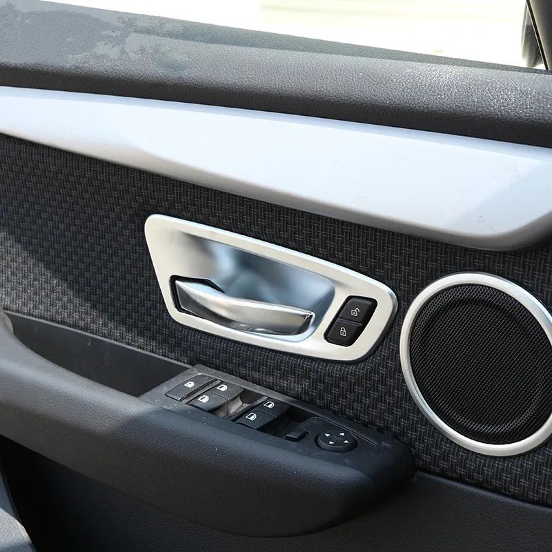 Chrome Car Styling Door Handle Bowl Cover Trim For BMW 2 Series F45 Interior Doorknob Frame Decorative Stickers
Chrome Car Styling Door Handle Bowl Cover Trim For BMW 2 Series F45 Interior Doorknob Frame Decorative Stickers