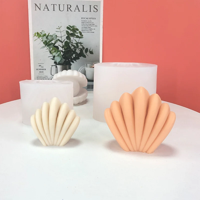 3D Scallop Scented Candle Decoration Handmade DIY Material Soap Fan Shaped Chocolate Silicone Mold Shell Fondant Mousse Cake
3D Scallop Scented Candle Decoration Handmade DIY Material Soap Fan Shaped Chocolate Silicone Mold Shell Fondant Mousse Cake