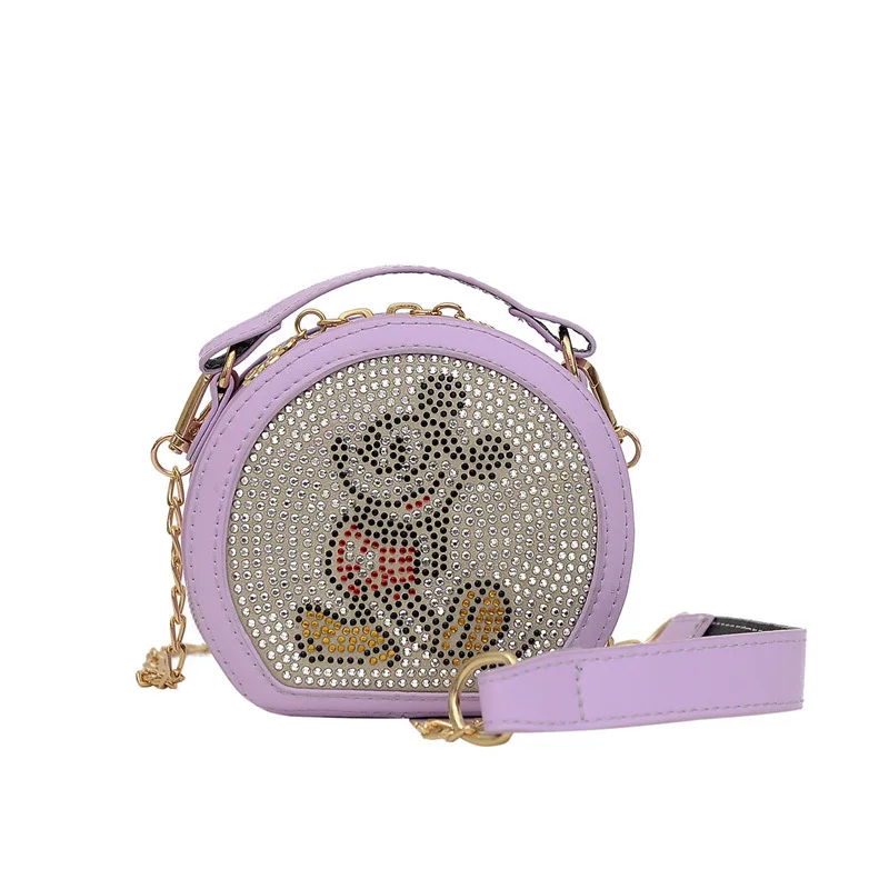 Disney Mickey new female fashion chain small round bag women's shoulder messenger portable pu mobile phone key lipstick coin bag 
Disney Mickey new female fashion chain small round bag women's shoulder messenger portable pu mobile phone key lipstick coin bag