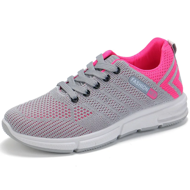 Summer sports shoes women's shoes light and breathable mesh casual shoes gym flying lace up running shoes
Summer sports shoes women's shoes light and breathable mesh casual shoes gym flying lace up running shoes