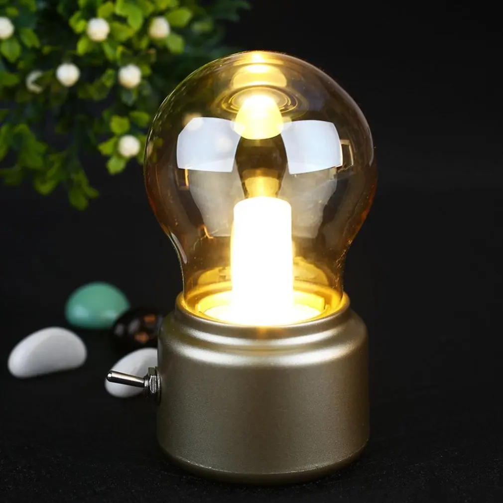 Creative LED Retro Charging Night Light USB Rechargeable Night Light Decoration Light Bulb Lamp LED Lamp 
Creative LED Retro Charging Night Light USB Rechargeable Night Light Decoration Light Bulb Lamp LED Lamp