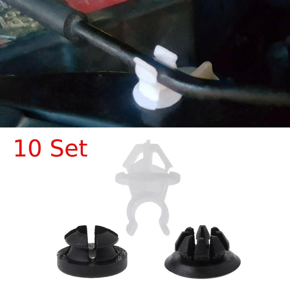 10Pcs/Set Hood Support Prop Rod Holder Clips Grommet 91503-SS0-003 Fit For Honda Accord Odyssey Prelude S2000
10Pcs/Set Hood Support Prop Rod Holder Clips Grommet 91503-SS0-003 Fit For Honda Accord Odyssey Prelude S2000