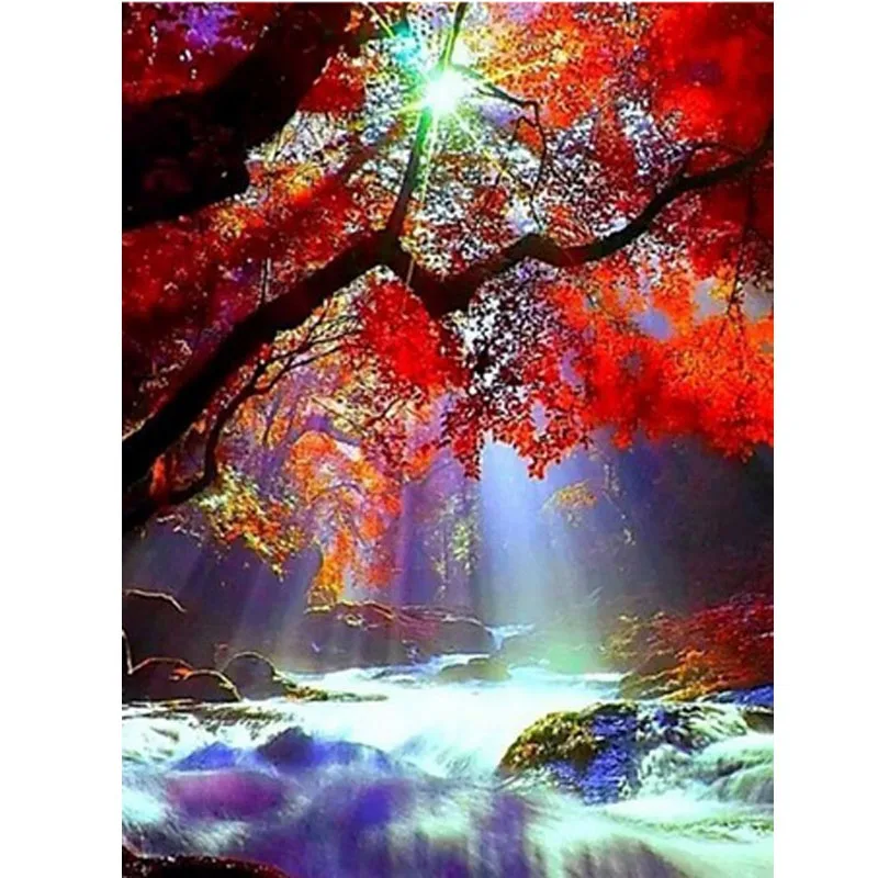 5D Diy Diamond Painting Forest Landscape Waterfall 3D Diamond Embroidery Cross Stitch Scenery Wall Home Decor Gifts
5D Diy Diamond Painting Forest Landscape Waterfall 3D Diamond Embroidery Cross Stitch Scenery Wall Home Decor Gifts