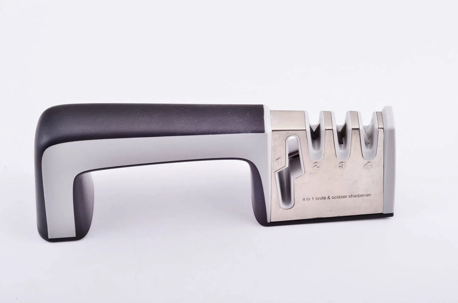 Household stainless steel knife sharpener multi-function handle kitchen tool scissors kitchen knife blade quick sharpener
Household stainless steel knife sharpener multi-function handle kitchen tool scissors kitchen knife blade quick sharpener