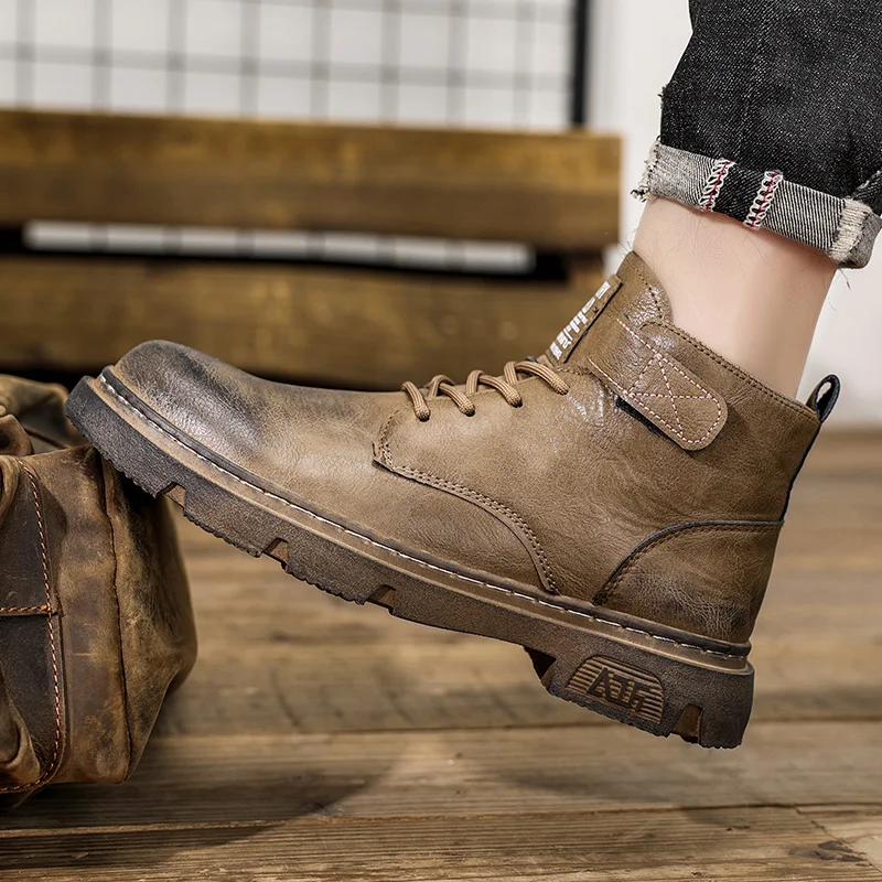 Men Boots Fashion Casual Chelsea Boots Men Martin Boots Winter Ankle Boots Brown Platform Shoes Patent Leather Boots Work
Men Boots Fashion Casual Chelsea Boots Men Martin Boots Winter Ankle Boots Brown Platform Shoes Patent Leather Boots Work