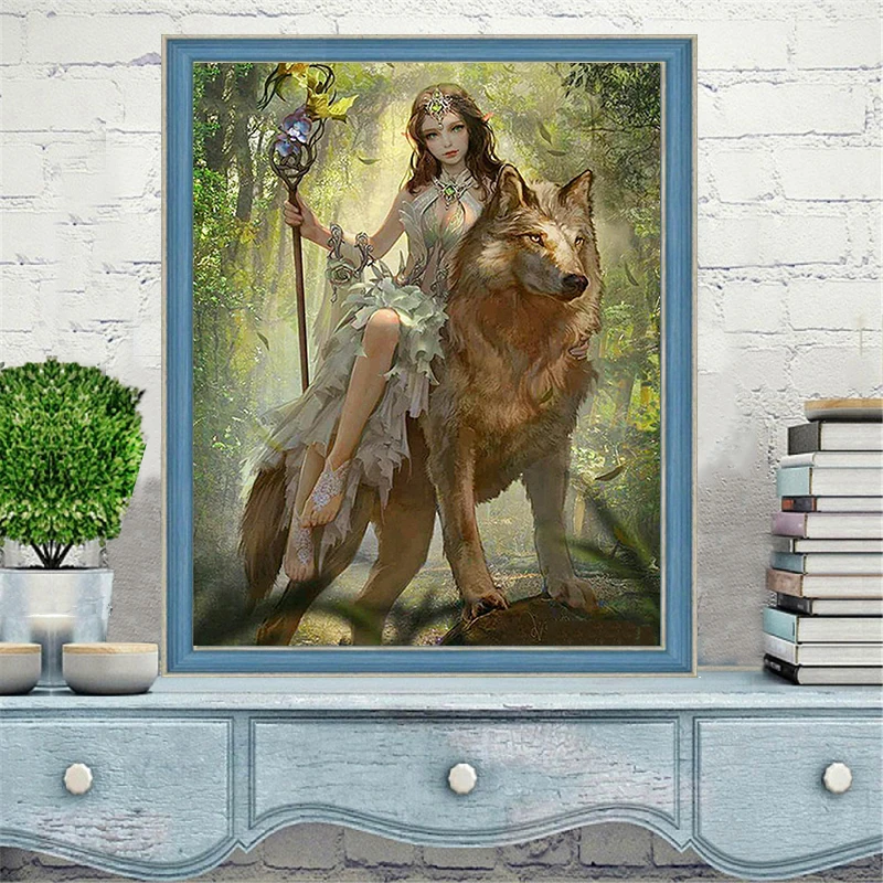 5D Diy Diamond Painting Animal Timberwolf Girl Square Diamond Round Diamond Full Diamond Cross Stitc Mosaic Home Decora
5D Diy Diamond Painting Animal Timberwolf Girl Square Diamond Round Diamond Full Diamond Cross Stitc Mosaic Home Decora