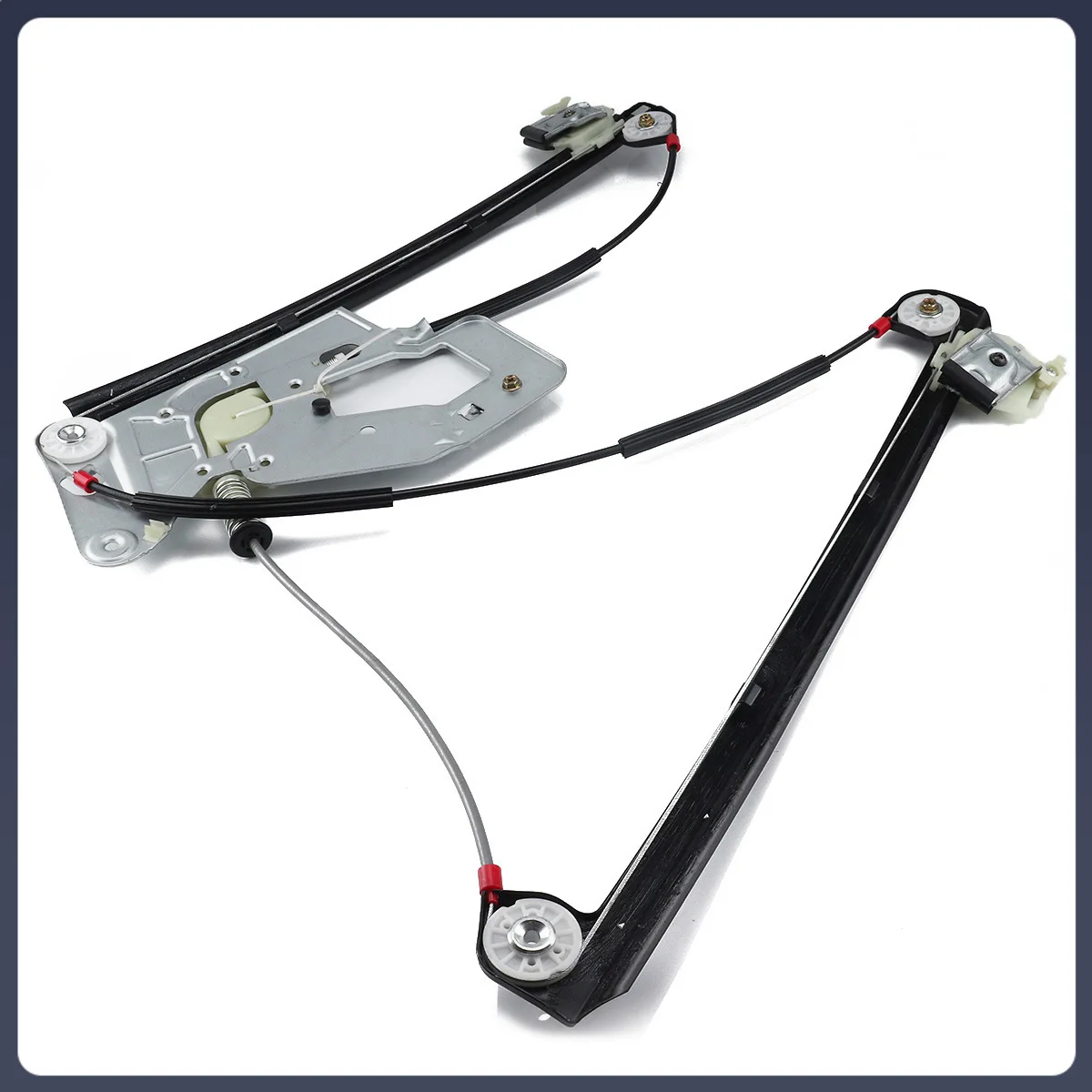 The left front window regulator is Suitable for BMW 5 series 525I, 528i and 51338252393
The left front window regulator is Suitable for BMW 5 series 525I, 528i and 51338252393